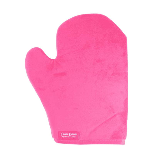 Cocoa Brown Velvet Tanning Mitt 