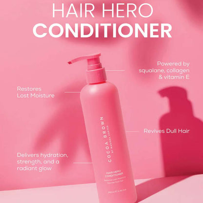 Cocoa Brown Hair Hero Conditioner Benefits