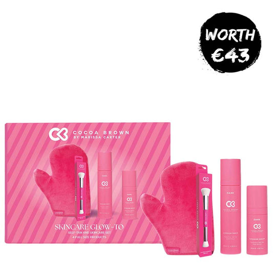 Cocoa Brown Skincare Glow-To Self Tan & Skincare Gift Set