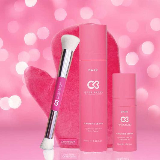 Cocoa Brown Skincare Glow-To Self Tan & Skincare Gift Set