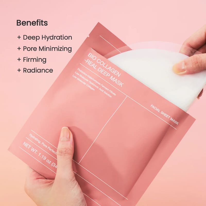 Biodance Bio Collagen-Real Deep Sheet Mask 4 Pack