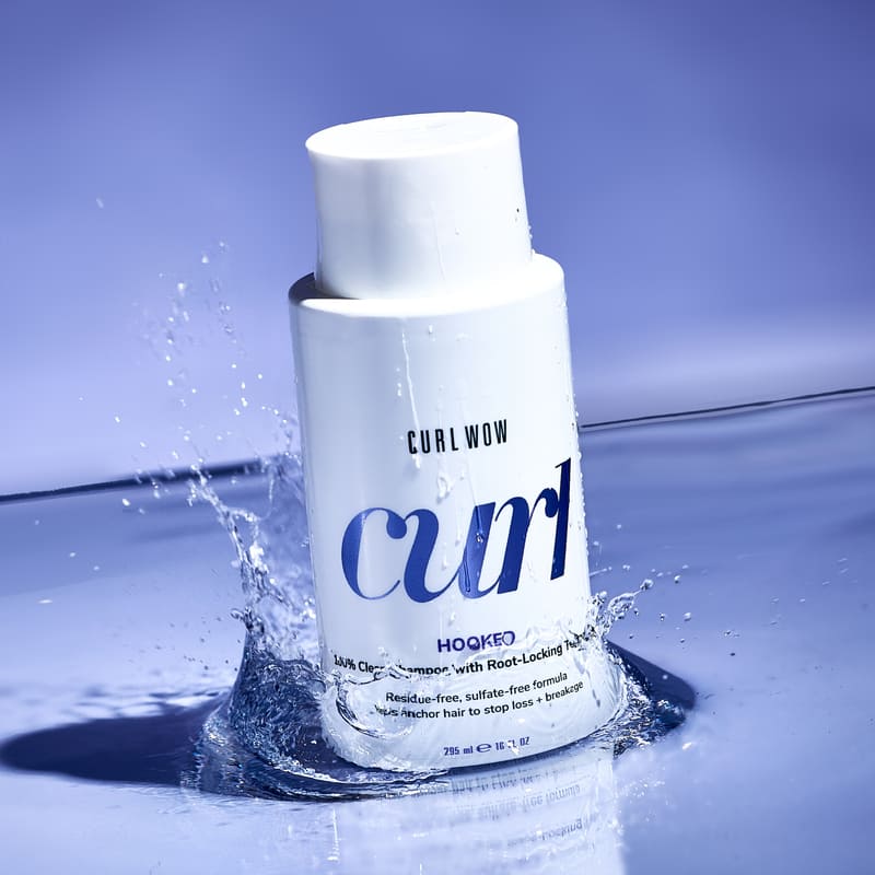 Curl Wow Curl Hooked Shampoo, curly hair products, curly shampoo, curl routine