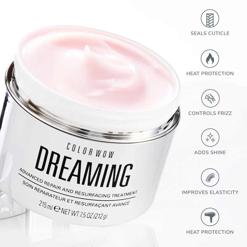 Color Wow Dreaming Advanced Repair And Resurfacing Treatment Key Benefits