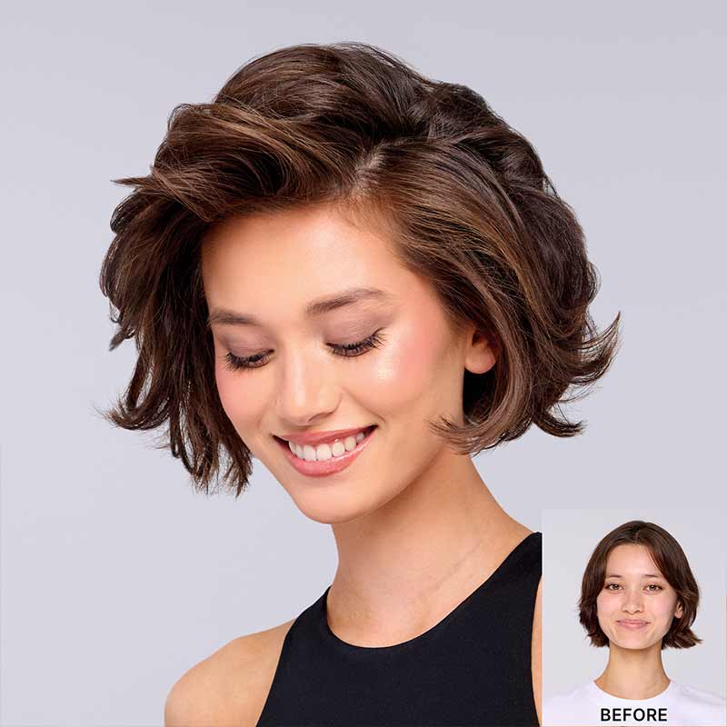 Color Wow Get In Shape 2-in-1 Working Hairspray Before & After