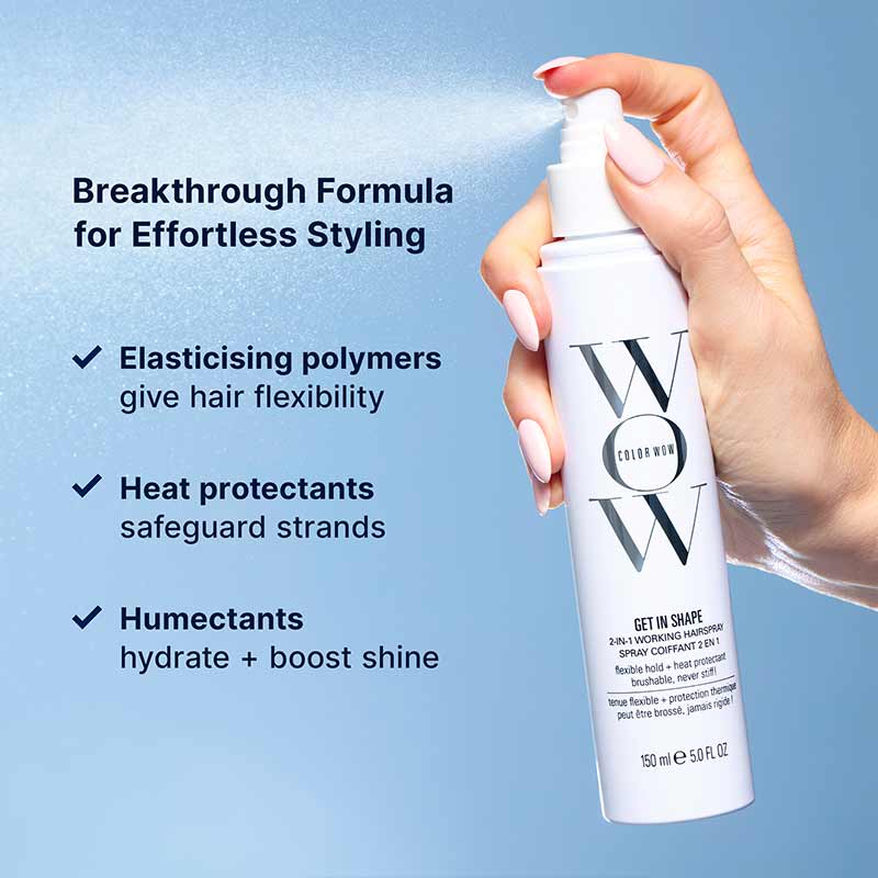 Color Wow Get In Shape 2-In-1 Working Hair Spray BEnefits