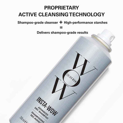 Color Wow Insta-Wow Advanced Dry Shampoo infographic