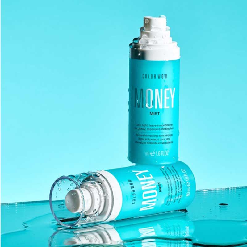 Color Wow Money Mist Leave-In Conditioner, travel size haircare, travel sized conditioner, color wow haircare