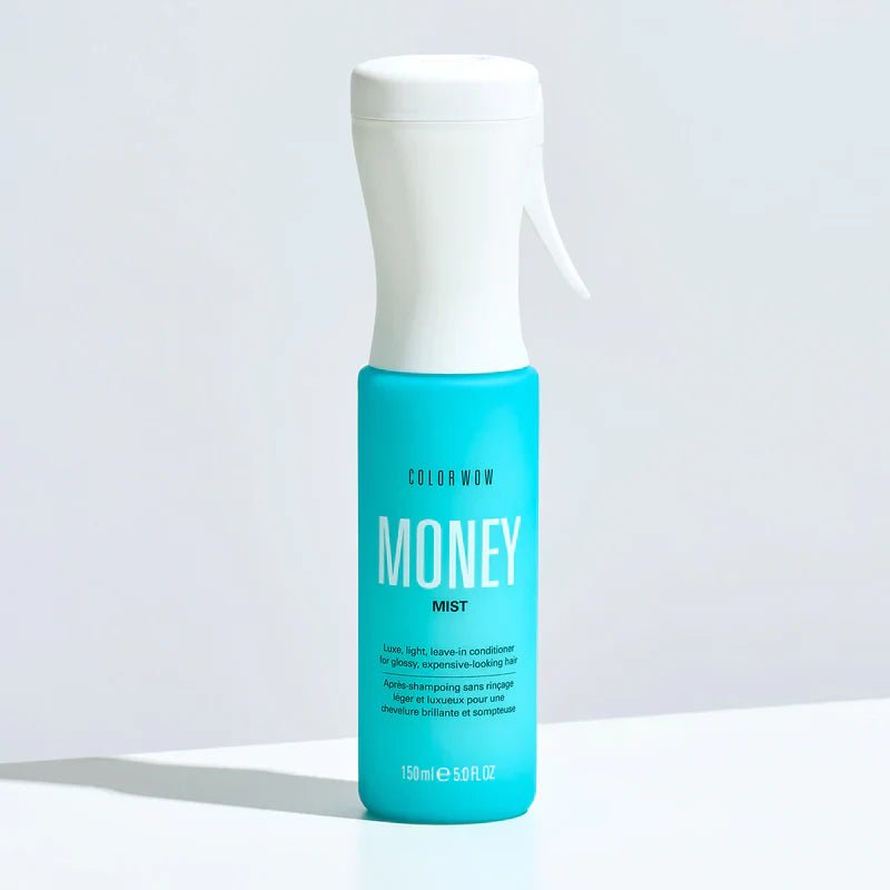 Color Wow, Color Wow Money Mist Leave In Conditioner, hydrating hair mist, leave-in conditioner, Color Wow Money Mist, frizz control, hair strengthening, heat protection, glossy hair, lightweight mist, curly hair care