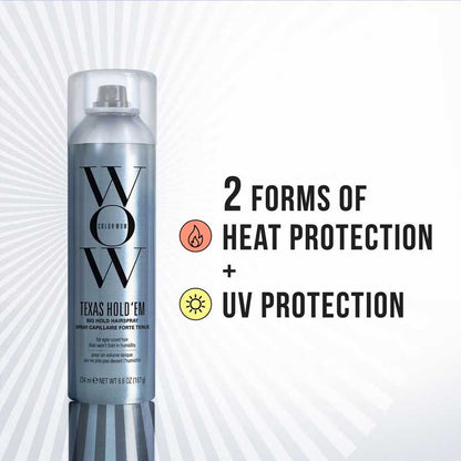 Color Wow Texas Hold ‘em Big Hold Hairspray Heat and UV Protection