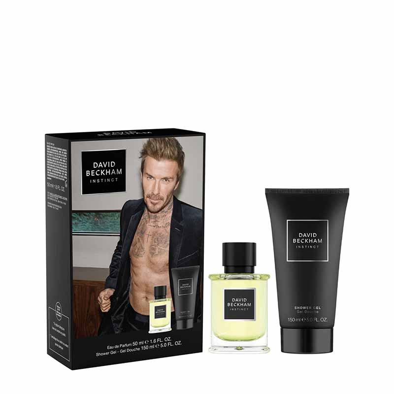 David Beckham Instinct - Eau de Parfum & Shower Gel Gift Set product image white background