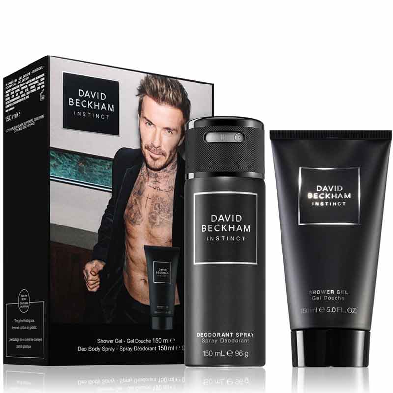 David Beckham, Instinct, Gift Set, shower gel, deodorant, Christmas gift set, fragrance for him