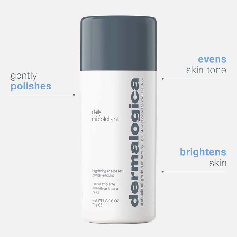 Dermalogica Daily Microfoliant® | dermalogica | skincare | evens skin tone | brightens skin | gently polishes skin 
