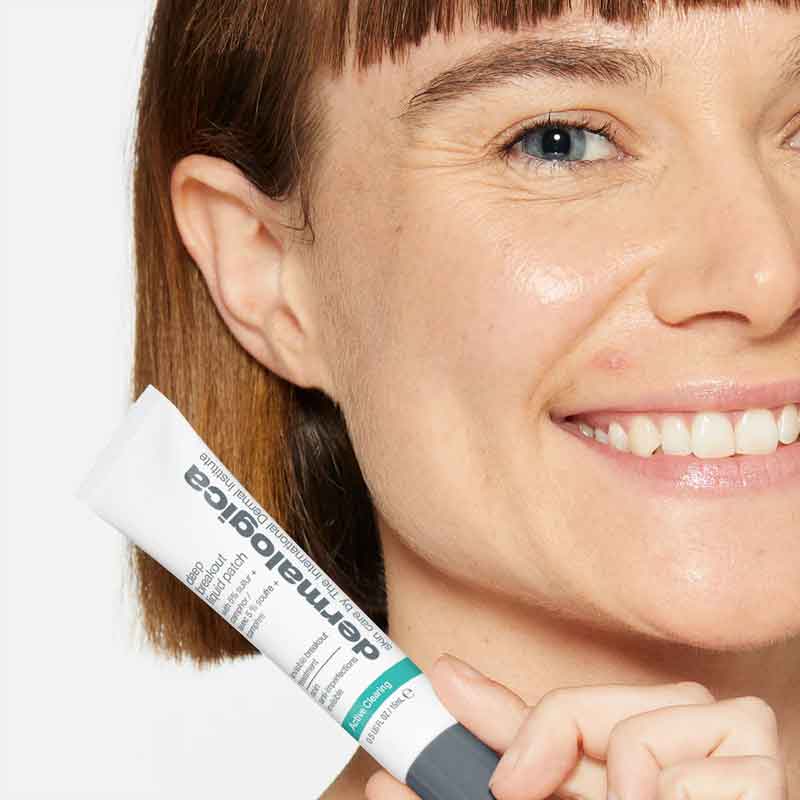 Dermalogica | Active | Clearing | Deep | Breakout | invisible | treatment | cools | soothes | liquid | patch | clear | prevent | breakouts | balance | microbiome | minimizing oil