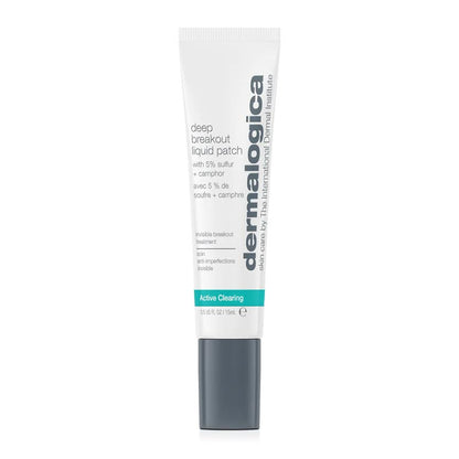 Dermalogica | Active | Clearing | Deep | Breakout | invisible | treatment | cools | soothes | liquid | patch | clear | prevent | breakouts | balance | microbiome | minimizing oil