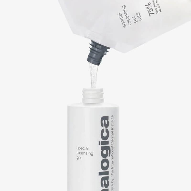 Dermalogica | Special | Cleansing Gel | refill pouch | 75% less | plastic | calming | soothing | all skin types | cleanser | remove impurities | without disrupting | skin barrier | kind | environment