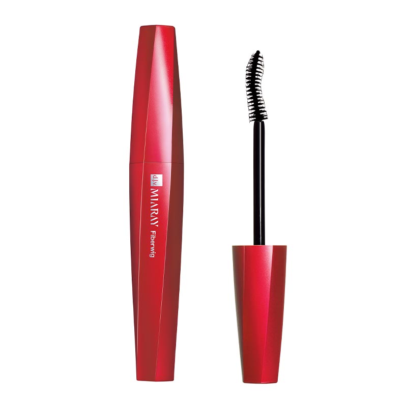 d.j.v. MIARAY Fiberwig Mascara | paint on false lashes | japanese mascara | japan no.1 bestseller mascara | crescent shape volumising mascara