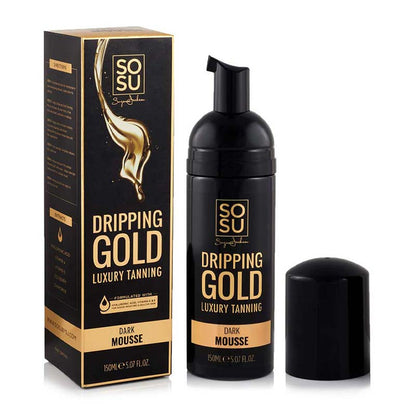SOSU by Suzanne Jackson Dripping Gold Luxury Tanning Mousse - Dark | dripping gold | tan | dark tan