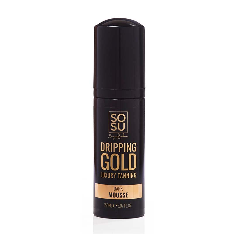 SOSU by Suzanne Jackson Dripping Gold Luxury Tanning Mousse - Dark | sosu tan | dripping gold tan 