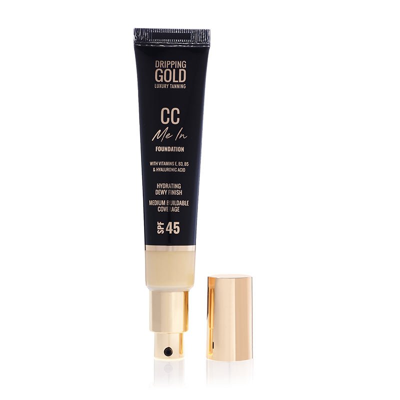 SoSu by SJ Dripping Gold CC Me In Foundation Medium Coverage SPF 45