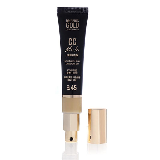 SoSu by SJ Dripping Gold CC Me In Foundation Medium Coverage SPF 45 