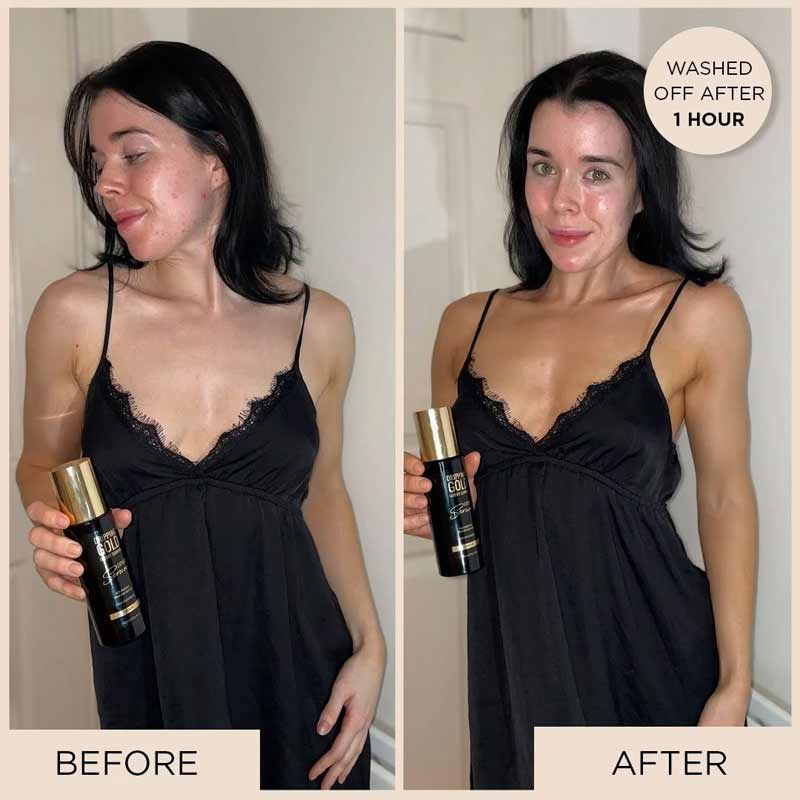 Dripping Gold Express Serum | Quick-developing tan | Light glow in 1 hour | Medium