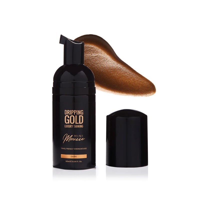 Dripping Gold Self Tan Travel Set | travel | luxury | mini mousse | dark | tan | easy | quick | bronze | glow | travelling 