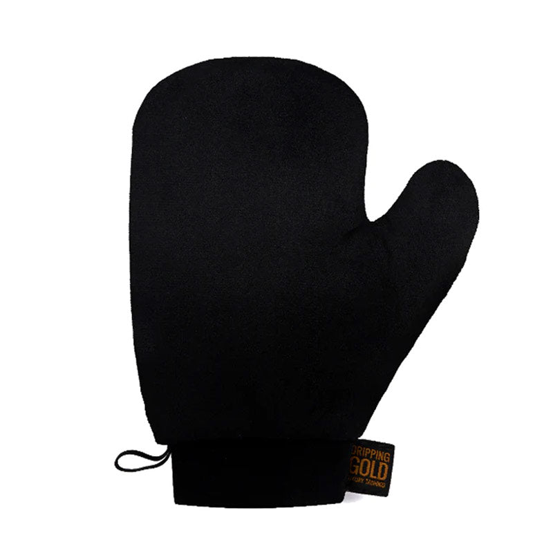 Dripping Gold Self Tan Travel Set |  velvet mitt | ideal partner | streak-free tanning | glow | large | quick | easy | seamless 