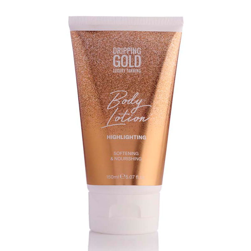 Dripping Gold Shimmer Body Lotion | Limited Edition Body Cream | Hydrates, Smooths, and Highlights Skin | Formulated with Shea and Cacao Seed Butters for Deep Moisture | Infused with Light Shimmer Pearls for a Radiant, Luminous Complexion