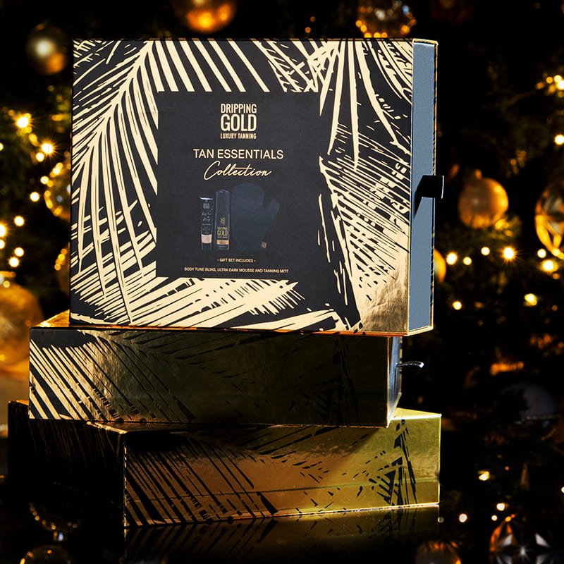 Dripping Gold Tan Essentials Collection Gift Set