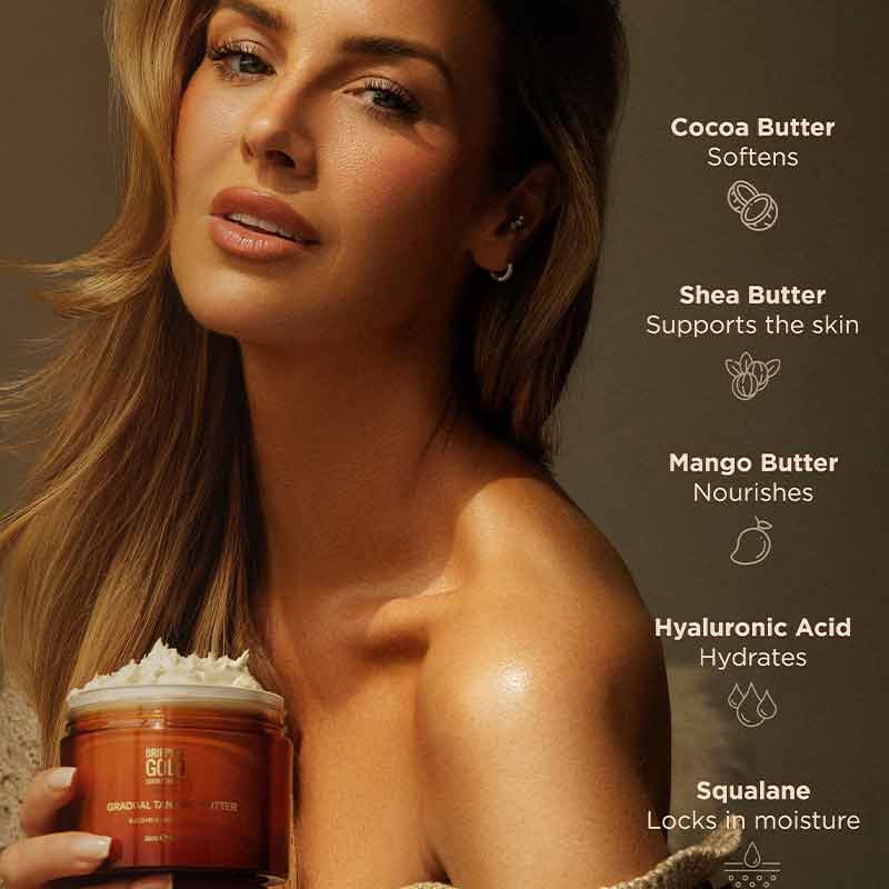 Dripping Gold Tanning Butter Key Ingredients