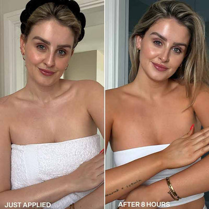 Dripping Gold Tanning Butter Before & After Katie Jackson