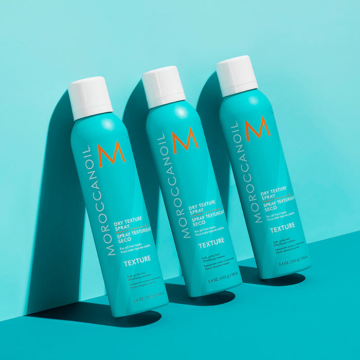 Moroccanoil Texture Dry Texture Spray | dry-finish texturizing spray | suits all hair types | creates undone, carefree style | touchable, non-sticky finish.