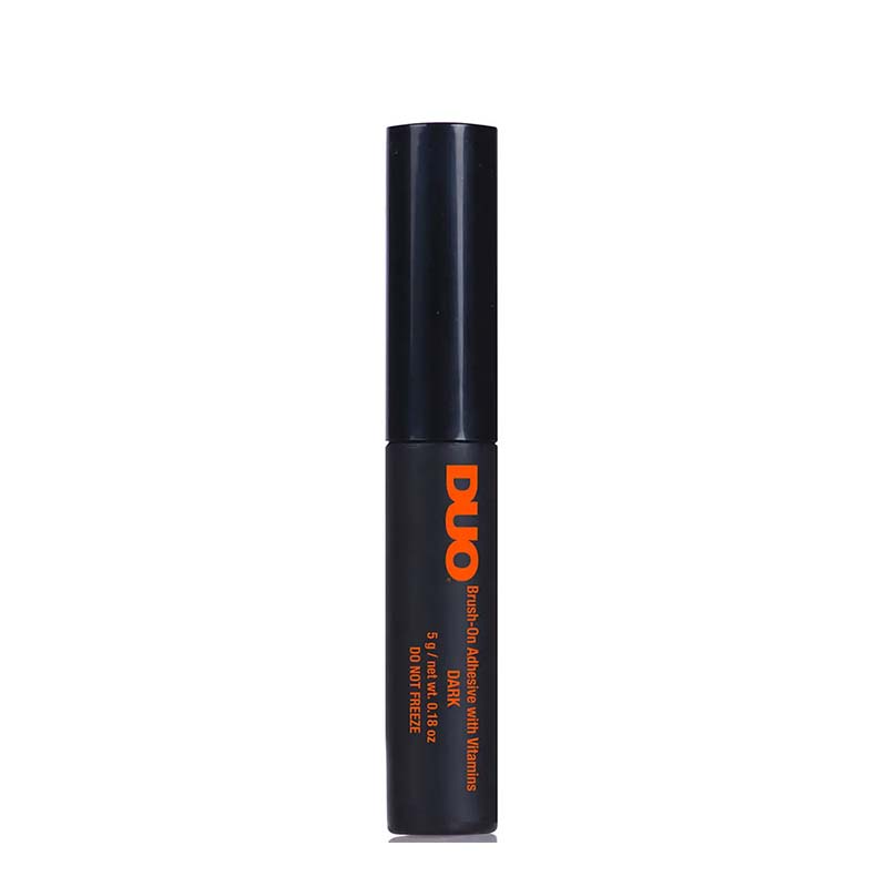 Duo Brush on Striplash Adhesive with Vitamins Dark | lash glue | duo glue | adhesive glue | dark lashes glue 