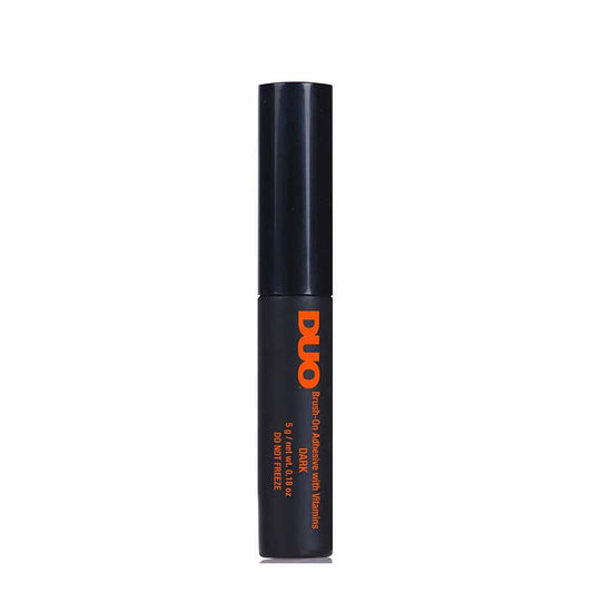 Duo Brush on Striplash Adhesive with Vitamins Dark | lash glue | duo glue | adhesive glue | dark lashes glue 