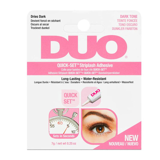 DUO Quickset Eyelash Striplash Adhesive Dark