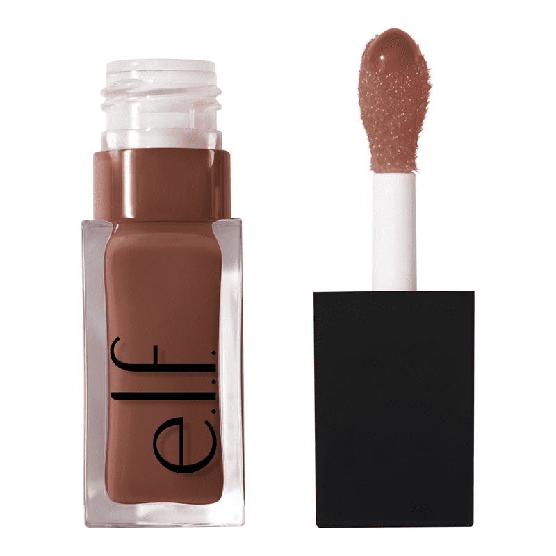 e.l.f. Glow Reviver Lip Oil | Tinted lip oil | High-shine finish | Hydrates lips | Enhances natural colour | Oversized plush cushion applicator | Sheer wash of colour | Minty scent | Wear alone or over lipstick | Vegan & Cruelty-Free | Honey Talks