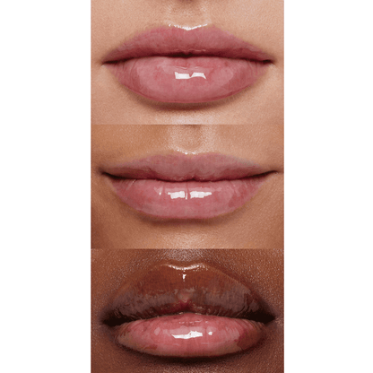 e.l.f. Glow Reviver Lip Oil | Sheer wash of colour | Vegan & Cruelty-Free | Pink Quartz on lips