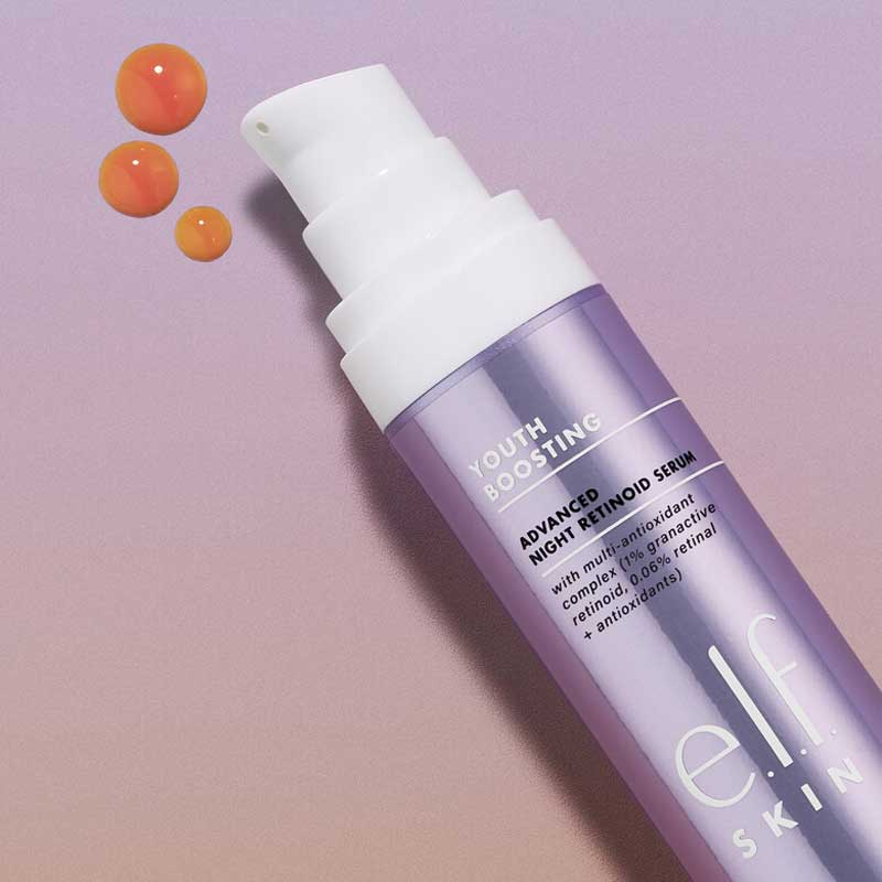 e.l.f Skin Youth Boosting Advanced Night Retinoid Serum | anti-aging powerhouse | reduces wrinkles | smooths skin | 1% granactive retinoid | visible results in 4 weeks