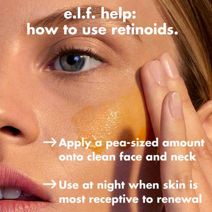 e.l.f Skin Youth Boosting Advanced Night Retinoid Serum | anti-aging powerhouse | reduces wrinkles | smooths skin | 1% granactive retinoid | visible results in 4 weeks