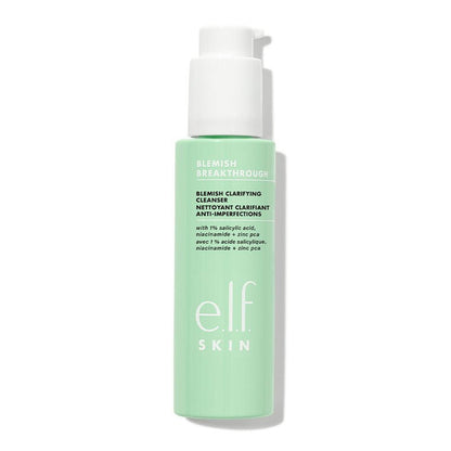 e.l.f. Blemish Breakthrough Acne Clarifying Cleanser | Cleanser | cleanse | skincare | elf | e.l.f. | best elf products | elf cleanser