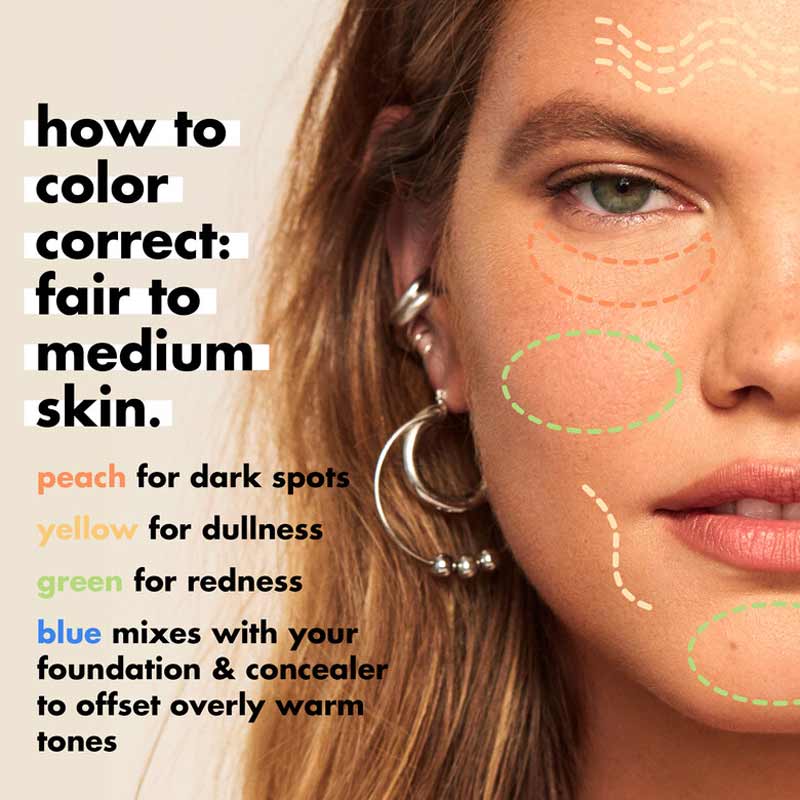 e.l.f. | Camo | Color Corrector | lightweight | long-lasting | camouflaging | discoloration | dullness | redness | hyaluronic acid | hydration | plumped | full coverage | satin finish | yellow | peach