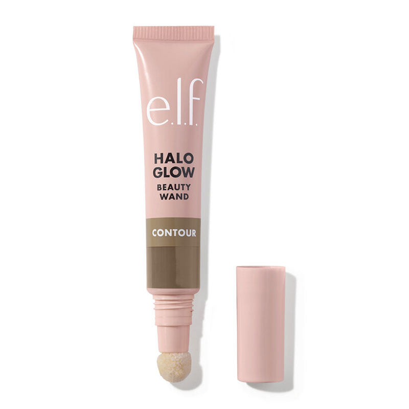 e.l.f. | Halo Glow | Contour | Beauty Wand | liquid contour | easy-to-use | cushion-tip applicator | naturally sculpted complexion | radiant | buildable colour | 2% squalane | hydrated | define | sculpt