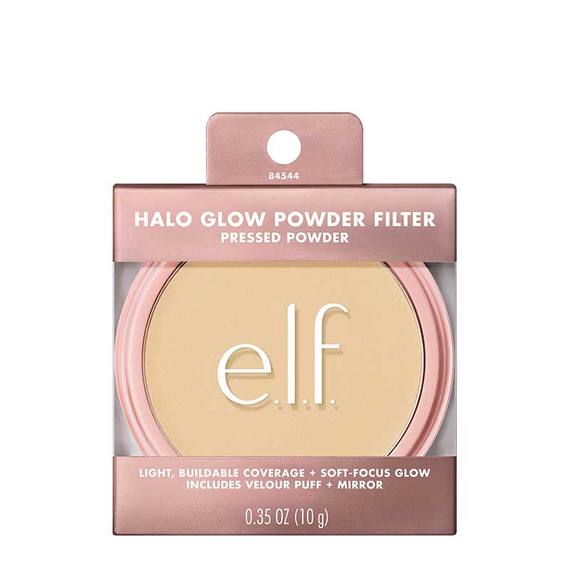 e.l.f. Halo Glow Powder Filter Pressed Powder Fair Warm