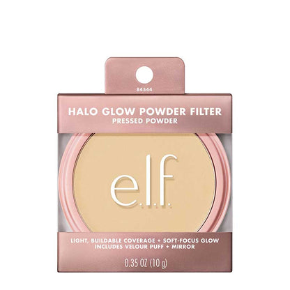 e.l.f. Halo Glow Powder Filter Pressed Powder Fair Warm