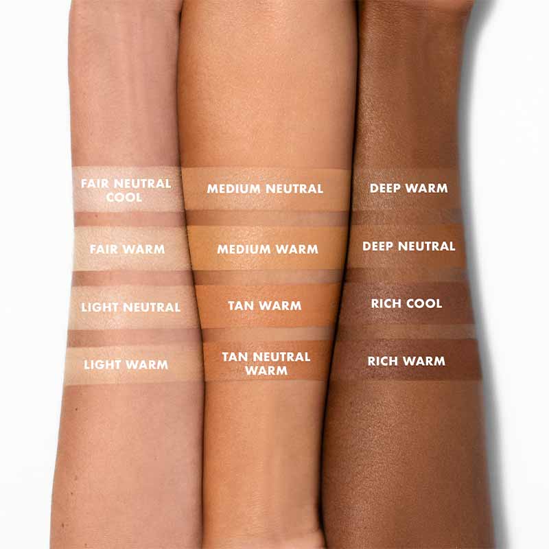 e.l.f. Halo Glow Powder Filter Pressed Powder Swatches