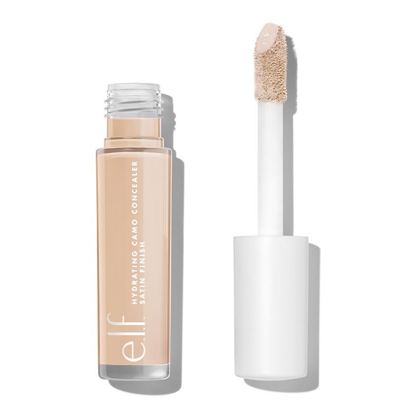 e.l.f. Hydrating Camo Concealer | Full coverage concealer | Cover imperfections | Care for skin | Rose Flower Water and Sodium Hyaluronate