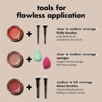 e.l.f. Luminous Putty Blush | Natural finish | Pop of colour 