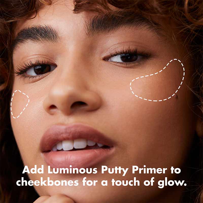 e.l.f. Luminous Putty Primer | Highlighter | Radiance | Hyaluronic Acid for hydration | Under makeup base