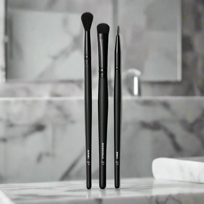 e.l.f No Budge Eye Brush Set, eyeshadow brushes, elf makeup brushes