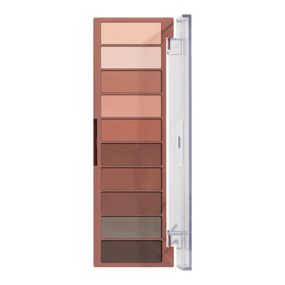 e.l.f. Perfect 10 Eyeshadow Palette | 10-color nude palette | Light & dark matte nude shades | Subtle daytime looks | Bold night-time glam | Browns and pinks | Ultra-pigmented | Everyday wear